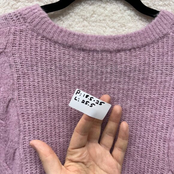 XS - SPLENDID - Lilac Wool Maternity Sweater Natalia Rent the Runway $168 msrp - Picture 10 of 10